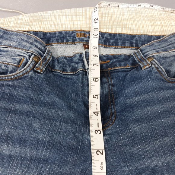 Kut from the Kloth Women's Skinny Jeans Size 2 Distressed Medium Wash Blue Denim - Picture 11 of 12